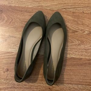 Old Navy army green flats